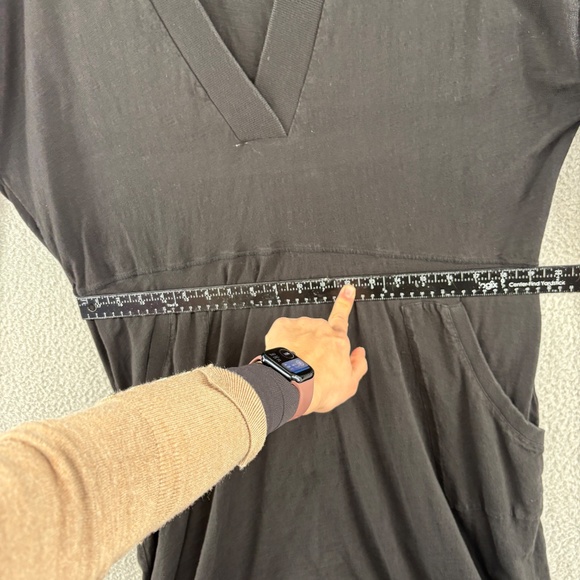 Free People Just Because Onesie Jumpsuit in Black Size Small Oversized Slouchy - Picture 7 of 16